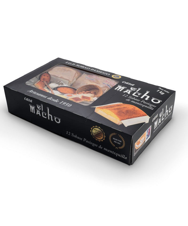 Sobao Pasiego IGP Pequeño 12 und. 1Kg.