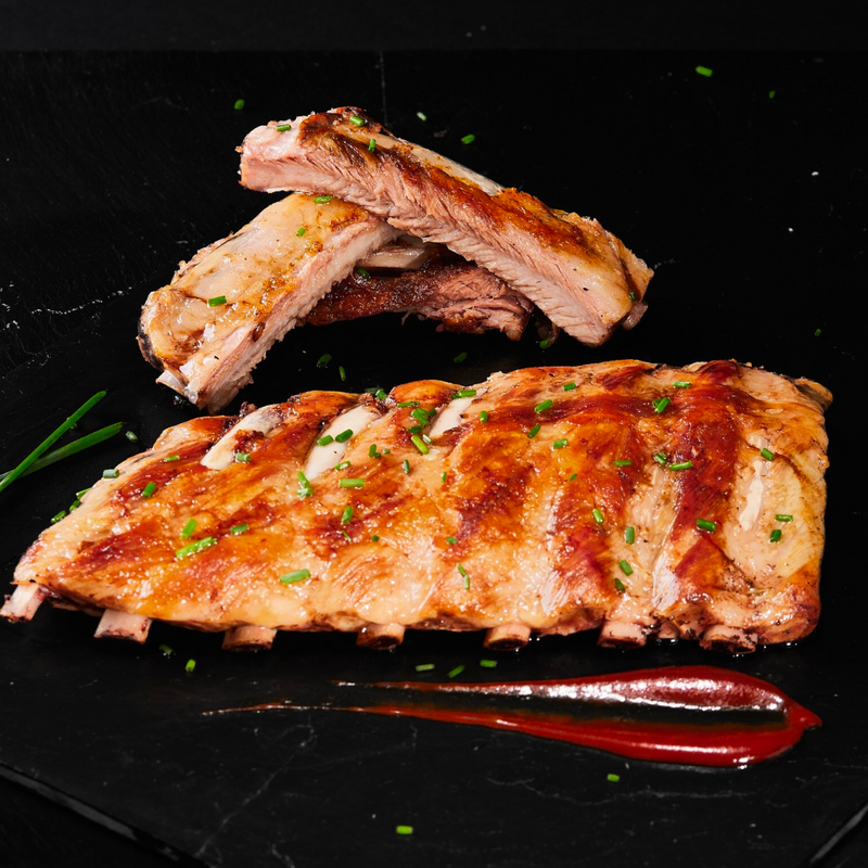 Costilla Ibérica cocinada a baja temperatura - 2 raciones